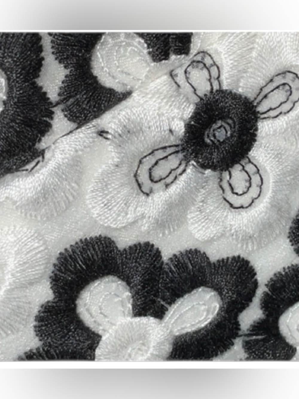 Katherine Kelly Sasha Dress NWT Black White Floral Sheath Cocktail Dress 10 - Picture 6 of 14